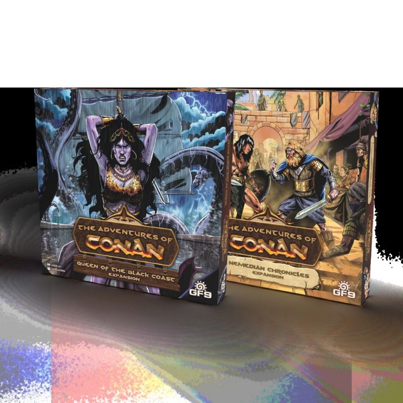 The Adventures of Conan Queen of the Black Coast and Nemedian Chronicles expansions